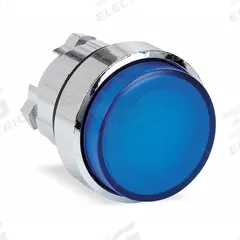 SCHNEIDER Extended Push Button: Blue, 22 mm Mounting Size, Metallic, Momentary (MPN ZB4BW163). Key specifications — Brand: SCHNEIDER; Action: Momentary; Series: XB4; Push Button Material Type: Metallic.