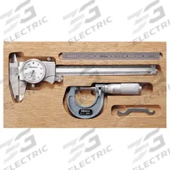 MITUTOYO Precision Measuring Tool Kit: 4 Pieces, Mechanical, Mechanical Outside Micrometer (MPN 64PKA068B). Key specifications — attr1182219: MITUTOYO; attr1182229: Mechanical; attr1182230: 0 mm to 150 mm; attr1182232: 0 in to 1 in; attr1182234: No; attr1182252: 1 in; attr1182254: 0 in; attr1182258: Mfr. No. : 505-742- Mechanical Caliper.