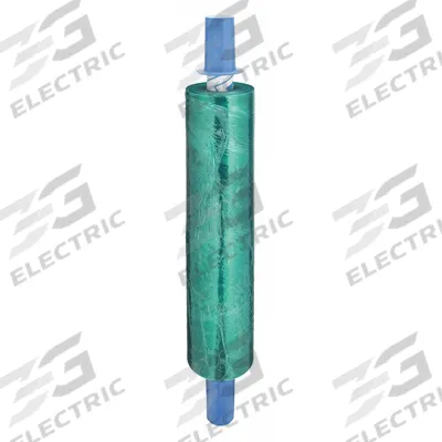 GOODWRAPPERS Stretch Wrap Film: 60 ga Gauge, 20 in Overall Wd, 1,000 ft Overall Lg - Handle with Brake Stretch Wrap