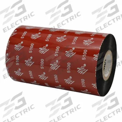 THERMAL TRANSFER RIBBON: Zebra, 4.33 in Ribbon Wd, 1,476 ft Ribbon Lg, 1 in Core Dia. - Resin Thermal Transfer Ribbons