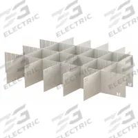 SWIVEL PRO SERIES Drawer Divider: Drawer Divider, 23 3/4 in Overall Wd, 5 in Overall Ht, Steel (MPN PRDDG8010). Key specifications — Compatible Product Type: Rolling Cabinets; Brand: SWIVEL PRO SERIES; Product Type: Drawer Divider; Compatible with Grainger Part Number: 26X199; Compatible with Manufacturer Model No.: PRO603512; Material: Steel.