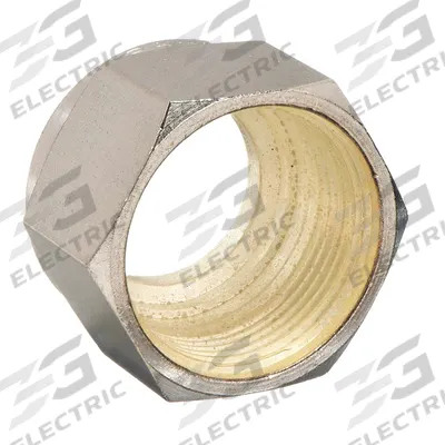 PARKER Compression Fitting Nut: 3/4 in OD Fitting Size, Compression - Double-Ferrule Stainless Steel Fittings