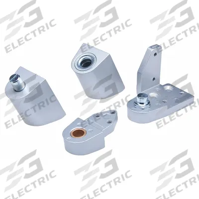 KABA ILCO Pivot Hinge: Aluminum, 2 13/16 in Leaf Ht - Half Surface-Mount Pivot Hinges