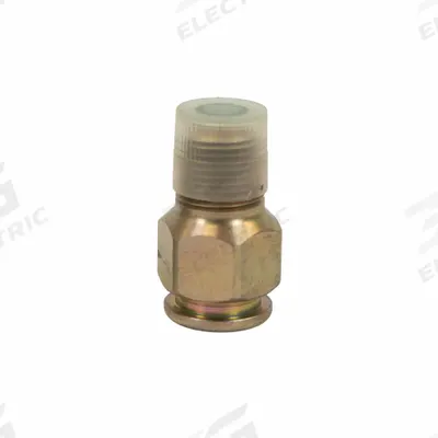 APPROVED VENDOR Packing Injection Gun Fitting: Steel, 3/8"-18 Thread Size - Packing Gun Fittings