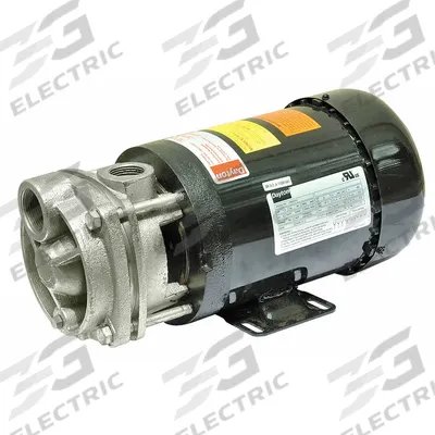 Dayton Turbine Pump: 1 1/2 hp, 230/460V AC, 140 psi Shut Off - Turbine Centrifugal Pumps