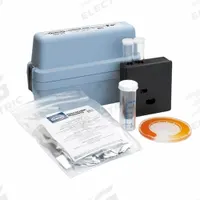 HACH Water Quality Test Kit: Iron, 0 to 7 mg/L Fe2+, 7 mg/L, 100 Tests (MPN 2667200). Key specifications — Includes: (2) Viewing Tubes; Range: 0 to 7 mg/L Fe2+; Sensitivity: 7 mg/L; Test Parameters: Iron.