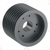 APPROVED VENDOR V-Belt Pulley: C120, 8 Groove, 12.4 in OD, Bushed Bore, F, For C/CX Belt Section (MPN 8C120F). Key specifications — Pulley Industry Number: C120; Pitch Diameter: 12 in (C); For Belt Section (broad, with similar types): C or CX.