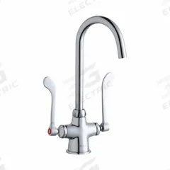 ELKAY Handle-Operated Faucet: Elkay®, Brass, Centerset, Deck, 1 Mounting Holes, 1.5 gpm Flow Rate (MPN LK500LGN05T6). Key specifications — Series: Elkay®; Brand: ELKAY.