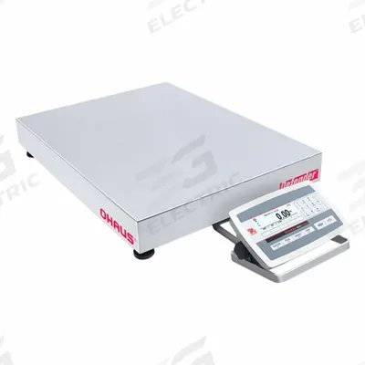 OHAUS Industrial Bench Scale: 18 in x 24 in, IP67/IP68, Front-Mounted - Compact Bench Scales