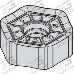 WIDIA Hexagon Milling Insert: HNPJ0704ANSNGD (MPN 6180297)