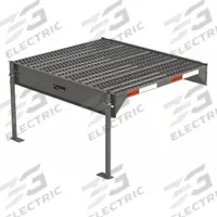 EGA Work Platform Add-On Unit: Steel, 500 lb Load Capacity, 39 in x 39 in (MPN CW0-18-0-3). Key specifications — attr1051572: EGA; attr1051574: Gray; attr1051613: 4UYA6; attr1051614: CW4-18-2-6; attr1051619: Add-On Unit; attr1051620: Not Stackable; attr1062618: No Handrails.