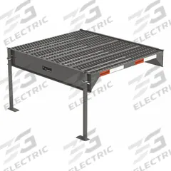 EGA Work Platform Add-On Unit: Steel, 500 lb Load Capacity, 39 in x 39 in (MPN CW0-18-0-3). Key specifications — attr1051572: EGA; attr1051574: Gray; attr1051613: 4UYA6; attr1051614: CW4-18-2-6; attr1051619: Add-On Unit; attr1051620: Not Stackable; attr1062618: No Handrails.