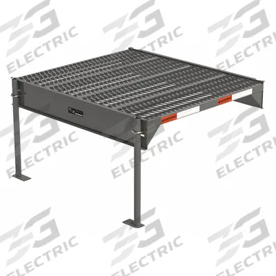 EGA Work Platform Add-On Unit: Steel, 500 lb Load Capacity - Add-Ons for Configurable Platforms