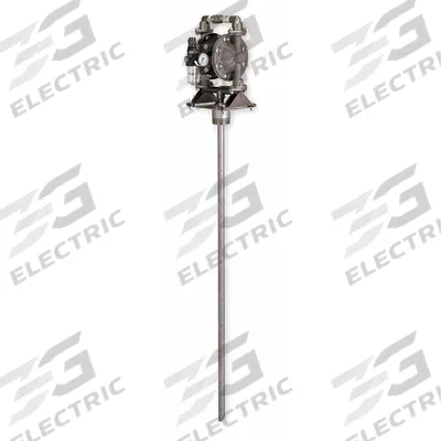 ARO Air Drum Pump: Pump w/ Hose, 1:1, 14.4 gpm Max. Flow Rate - General Purpose Diaphragm Drum Pumps