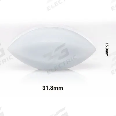 SP SCIENCEWARE Stirring Bar: Egg, Alnico, 31.8 mm Overall Lg, 15.9 mm Dia, Autoclavable - Egg Shaped Stir Bars