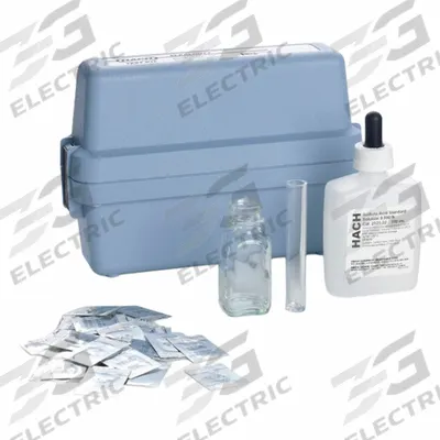 HACH Alkalinity Test Kit: Alkalinity, 23 to 495 gpg/385 to 8,500 mg/L, 23gpg/385 mg/L - Water Quality Test Kits
