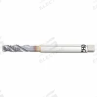 OSG Pipe Tap: 1/8"-27 NPT, 3 Flute, Interrupted Thread, V Coated Cobalt (MPN 1657505008)