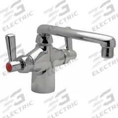 ZURN Laboratory Faucet: Faucet, Single-Post, For Cold Water/Hot Water Media, 2 Handles, Lever, Std (MPN Z826F1-XL-3F). Key specifications — Brand: ZURN; Color/Finish: Chrome; Product Type: Faucet.