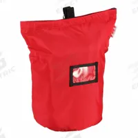 R&B FABRICATIONS Tote Bag: Nylon, Red, 1,000 cu in Interior Volume, Hook-and-Loop, 9 in Lg, 9 in Wd (MPN RB-427-RD). Key specifications — Color: Red; Material: Nylon; Brand: R&B FABRICATIONS; Closure: Hook-and-Loop.