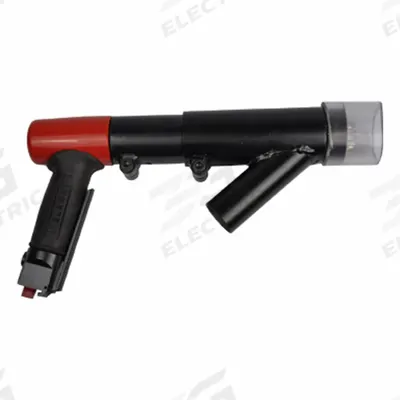 CS UNITEC Needle Scaler; Vacuum Shroud: Heavy Duty, 30 mm Stroke Lg, 1/4 in Female NPT - Pistol Grip Needle Scalers
