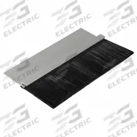 AMERICAN GARAGE DOOR SUPPLY Brush Seal: Straight, Nylon, 2 in Brush Lg, 7 5/6 ft Composite Widths (MPN BNS22-94). Key specifications — Brush Material: Nylon; Includes: Galvanized Self-Drilling Mounting Screws; Width Type: Single; Brand: AMERICAN GARAGE DOOR SUPPLY.