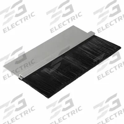AMERICAN GARAGE DOOR SUPPLY Brush Seal: Straight, Nylon, 2 in Brush Lg - Material Handling
