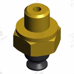 SMC Vertical Vacuum Inlet: Flat, M5 x 0.5, 2 mm Pad Dia, NBR, Black, 50, 8 mm Pad Ht, ZP3-T (MPN ZP3-T02UN-A3). Key specifications — attr1019101: ZP3-T02UN-A3; attr1019103: SMC; attr1019107: 50.