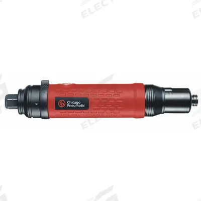 CHICAGO PNEUMATIC Air Screwdriver: 1/4 in, Light Duty, 1,000 RPM, Push to Start - Inline Air-Powered Screwdrivers