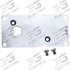 EATON Adapter Plate: Metallic (MPN E50KH4). Key specifications — Brand: EATON; Body Material Type: Metallic.