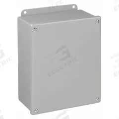 HOFFMAN Enclosure: Steel, 14 in x 12 in x 6 in, NEMA 12/13, Solid Cover, Screw On (MPN A1412SC). Key specifications — Brand: HOFFMAN; Closure Method: Screws; Knockouts: Not Included.