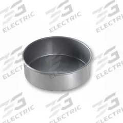 CHICAGO METALLIC Cake Pan: Round Cake Pan Pan, Aluminized Steel, Uncoated, 5 1/16 in Overall Dia (MPN 45020). Key specifications — Bead Closure: Closed Bead; Coating: Uncoated; Pan Style: Round Cake Pan; Perforation: Solid; Brand: CHICAGO METALLIC; Material: Aluminized Steel; NSF Certified: No.