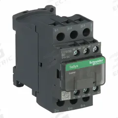 SCHNEIDER IEC Magnetic Contactor: Non-Reversing, 3 Poles, 3NO Contacts, 32 A, 24V DC Coil (MPN LC1D32BD). Key specifications — Brand: SCHNEIDER; Integrated Surge Suppression: Yes.