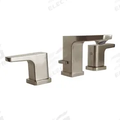 SPEAKMAN Straight Bathroom Faucet: Kubos, Brass, Brushed Nickel Finish, 1.2 gpm Flow Rate, Straight (MPN SB-2421-BN). Key specifications — Brand: SPEAKMAN; Series: Kubos.
