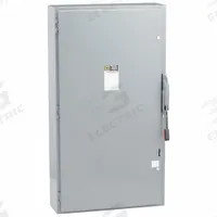 SQUARE D Safety Switch: Non-Fusible, 400 A, Single Phase, 600V AC, Galvanized Steel, Indoor (MPN HU265). Key specifications — attr867131: SQUARE D.