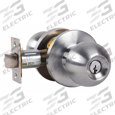 FALCON LOCK Door Lockset: Office Knob Locksets, Chrome