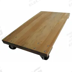 APPROVED VENDOR General Purpose Dolly: 1,000 lb, 30 in L x 18 in W x 5 in H Deck, Smooth, (4) Swivel (MPN 48J065). Key specifications — Brand: APPROVED VENDOR; Deck Color: Brown; Caster/Wheel Configuration: (4) Swivel; With Reinforcing Cross Brace: Yes.