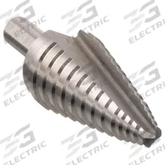 APPROVED VENDOR Step Drill Bit: 1/2" to 1", HSS, Hex Shank (MPN 19N142). Key specifications — attr1234936: Not Impact Rated.