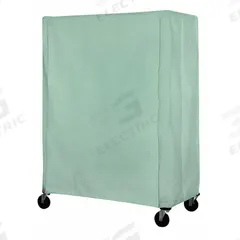EAGLE GROUP Utility Cart Cover: Green, Nylon, Hook-and-Loop, 36 in Wd, 86 in Ht, 24 in Dp (MPN CVC-86-2436-LG). Key specifications — For Use With: Any Standard Eagle Cart; Brand: EAGLE GROUP.