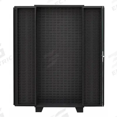 JAMCO Bin Cabinet: 36 in x 24 in 82 in, 1 Shelves, 0 Bins, Flush/Solid, 14 ga Panel - Customizable Bin Cabinets