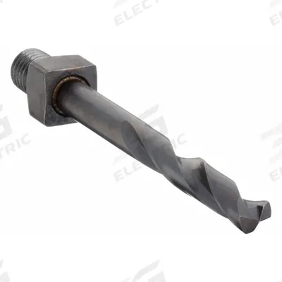ROCKY MOUNTAIN TWIST Threaded Shank Drill Bit: #29, 9/16" Overall Lg - Cobalt Threaded-Shank Drill Bits