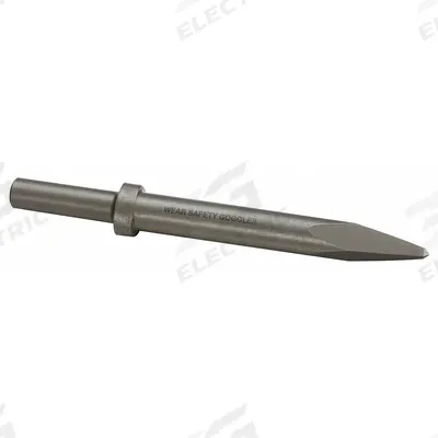 WESTWARD Moil Point Chisel: 0.68 in Shank Size, Round, Oval - Moil Point Chisels for Chipping Hammers