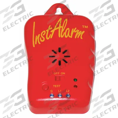 THERMOSOFT InstAlarm Monitor: 4 3/4 in Overall Lg, 2 3/4 in Overall Wd - Accessories for Electric Floor Heaters