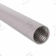 Liquid-Tight Metal Conduit: 3/4 in Trade Size, Gray, 25 ft Nominal Lg, S-TFC (MPN S60700CTFC). Key specifications — Conduit Color: Gray; Brand: CALBRITE; Series: S-TFC.