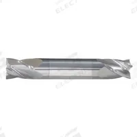APPROVED VENDOR Square End Mill: Carbide, TiCN Coated, Double End, 4 Flute, 1/4" Mill Dia, 1/2" LOC (MPN 236-001083)
