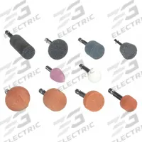APPROVED VENDOR Abrasive Point Set: Cone/Cylinder, 1 in_3/4 in_1 1/4 in_11/16 in Head Wd, 50 Pieces (MPN 87149). Key specifications — attr1097436: Cylinder; attr1097442: Ceramic; attr1097451: APPROVED VENDOR.