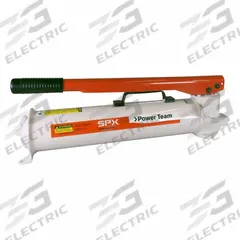 POWER TEAM Hydraulic Hand Pump: 2 Stages, Double Acting, 325 psi Max. Pressure 1st Stage (MPN P159D). Key specifications — Brand: POWER TEAM; Cylinder Compatibility: Double Acting.