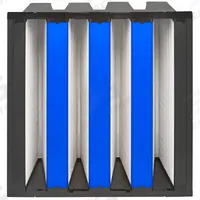 GRAINGER V-Bank Air Filter: 20 in x 20 in x 12 in, Fiberglass, Single Header, 3 Vs, MERV 14 (MPN 911TA9). Key specifications — Brand: GRAINGER; Frame or Header Material: Plastic; Media Material: Fiberglass; Filters Out: Face Powder.