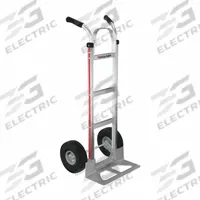MAGLINER General Purpose Hand Truck: 500 lb, Dual-Handle, Silver, Aluminum, Pneumatic (MPN HMK116UA4). Key specifications — Brand: MAGLINER.