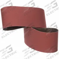 3M Sanding Belt: 6 in W x 90 in L, Ceramic, 120 Grit, YF Wt Polyester Backing, 767F, 20 PK. Key specifications — Series: 767F; Brand: 3M.