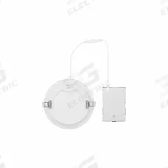 LEDVANCE/ SYLVANIA Recessed Down Light Kit: 6 in Dia, 800 lm, 2700K/3000K/3500K/4000K/5000K, 10 W (MPN 63055). Key specifications — Trim Style: Smooth; Trim Color: Available Separately; Dimmable: Yes; Color Temperature: 3500K; Brand: LEDVANCE/ SYLVANIA; Voltage: 120V AC.